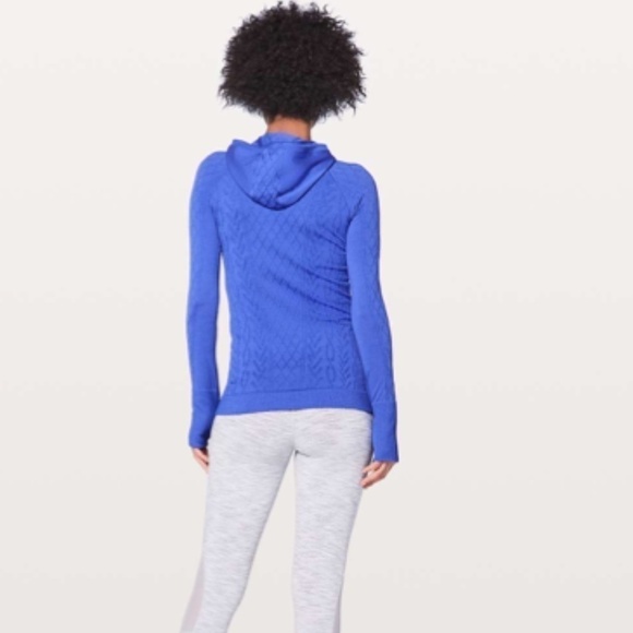 Lululemon Rest Less Hoodie Blazer Blue - Picture 3 of 10